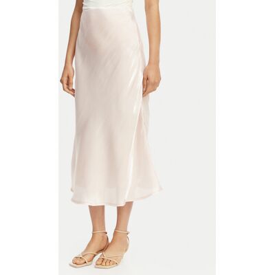 Maryley Spódnica midi 26EB704/37RO Różowy jasny Regular Fit XL Różowy jasny Damskie Maryley Spódnica midi 26EB704/37RO Różowy jasny Regular Fit XL Różowy jasny Damskie