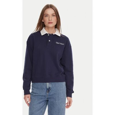 United Colors Of Benetton Bluza 3WNWD3011 Granatowy Regular Fit XL Granatowy Damskie United Colors Of Benetton Bluza 3WNWD3011 Granatowy Regular Fit XL Granatowy Damskie