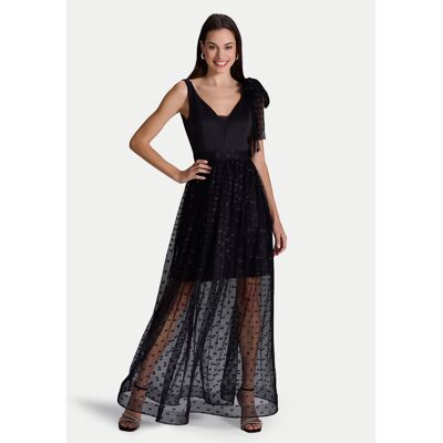 Swing Sukienka wieczorowa 5AI04600 Czarny Regular Fit 34 Czarny Damskie Swing Sukienka wieczorowa 5AI04600 Czarny Regular Fit 34 Czarny Damskie