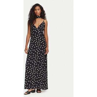 Vero Moda Sukienka letnia Elisa 10350647 Czarny Regular Fit M Czarny Damskie Vero Moda Sukienka letnia Elisa 10350647 Czarny Regular Fit M Czarny Damskie