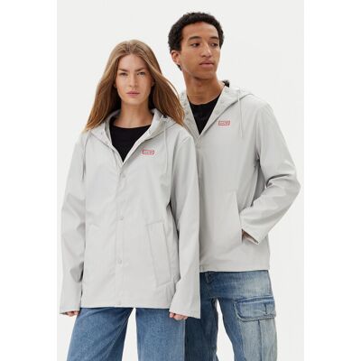 Hunter Kurtka przeciwdeszczowa Izzy Unisex HARU0012251 Szary Regular Fit XL Szary Unisex Hunter Kurtka przeciwdeszczowa Izzy Unisex HARU0012251 Szary Regular Fit XL Szary Unisex