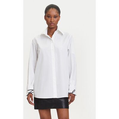 KARL LAGERFELD Koszula A3W11023 Biały Regular Fit 38 Biały Damskie KARL LAGERFELD Koszula A3W11023 Biały Regular Fit 38 Biały Damskie