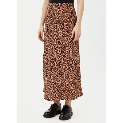 Pieces Spódnica midi Franan 17116541 Brązowy Regular Fit M Brązowy Damskie Pieces Spódnica midi Franan 17116541 Brązowy Regular Fit M Brązowy Damskie