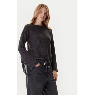 ONLY Sweter Jake 15355819 Szary Regular Fit S Szary Damskie ONLY Sweter Jake 15355819 Szary Regular Fit S Szary Damskie