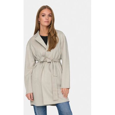 ONLY Płaszcz przejściowy Joline 15315660 Beżowy Regular Fit L Beżowy Damskie ONLY Płaszcz przejściowy Joline 15315660 Beżowy Regular Fit L Beżowy Damskie