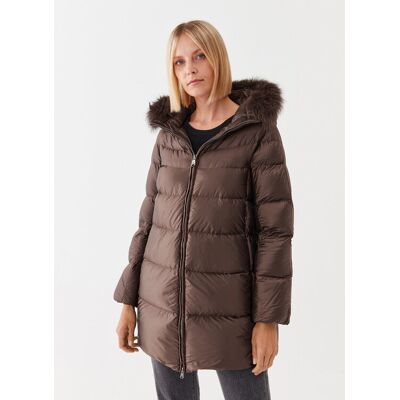 Hetregó Kurtka puchowa Hanna 8M602F 22WD02 Brązowy Regular Fit 40 Brązowy Damskie Hetregó Kurtka puchowa Hanna 8M602F 22WD02 Brązowy Regular Fit 40 Brązowy Damskie