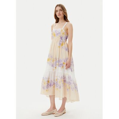 TWINSET Sukienka letnia 251TT206B Kolorowy Regular Fit 46 Kolorowy Damskie TWINSET Sukienka letnia 251TT206B Kolorowy Regular Fit 46 Kolorowy Damskie