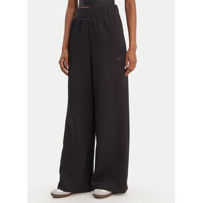 Adidas Spodnie dresowe Off Placed 3-Stripes JX2733 Czarny Wide Leg L Czarny Damskie Adidas Spodnie dresowe Off Placed 3-Stripes JX2733 Czarny Wide Leg L Czarny Damskie