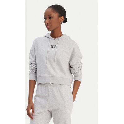 Reebok Bluza Brice RK25495CCW Szary Regular Fit XS Szary Damskie Reebok Bluza Brice RK25495CCW Szary Regular Fit XS Szary Damskie