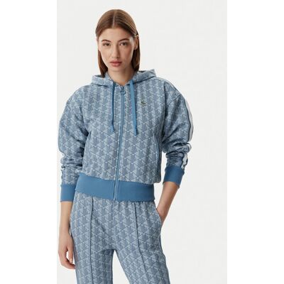Lacoste Bluza SF7606 Niebieski Regular Fit 34 Niebieski Damskie Lacoste Bluza SF7606 Niebieski Regular Fit 34 Niebieski Damskie
