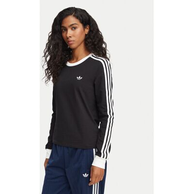 Adidas Bluzka 3 Stripes KD7964 Czarny Slim Fit XL Czarny Damskie Adidas Bluzka 3 Stripes KD7964 Czarny Slim Fit XL Czarny Damskie