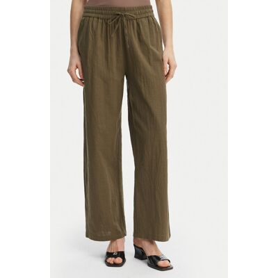 ONLY Spodnie materiałowe Tizana 15319090 Zielony Regular Fit M Zielony Damskie ONLY Spodnie materiałowe Tizana 15319090 Zielony Regular Fit M Zielony Damskie