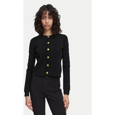 Marciano Guess Kardigan G6YR03 Z1015 Czarny Slim Fit S Czarny Damskie Marciano Guess Kardigan G6YR03 Z1015 Czarny Slim Fit S Czarny Damskie