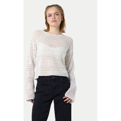 Noisy May Sweter Laika 27029389 Biały Regular Fit XL Biały Damskie Noisy May Sweter Laika 27029389 Biały Regular Fit XL Biały Damskie