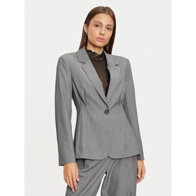 Vero Moda Marynarka Vika 10323449 Szary Slim Fit 40 Szary Damskie Vero Moda Marynarka Vika 10323449 Szary Slim Fit 40 Szary Damskie