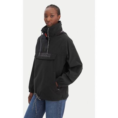 Napapijri Kurtka anorak NP0A4IKZ Czarny Regular Fit M Czarny Damskie Napapijri Kurtka anorak NP0A4IKZ Czarny Regular Fit M Czarny Damskie