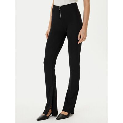 HUGO Spodnie materiałowe Nuflare_B 50554485 Czarny Flare Fit XL Czarny Damskie HUGO Spodnie materiałowe Nuflare_B 50554485 Czarny Flare Fit XL Czarny Damskie
