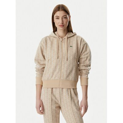 Lacoste Bluza SF7606 Beżowy jasny Regular Fit 40 Beżowy jasny Damskie Lacoste Bluza SF7606 Beżowy jasny Regular Fit 40 Beżowy jasny Damskie