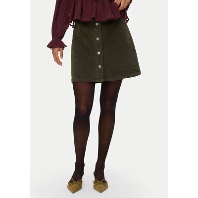 Vero Moda Spódnica mini Etta 10315342 Zielony Regular Fit XS Zielony Damskie Vero Moda Spódnica mini Etta 10315342 Zielony Regular Fit XS Zielony Damskie