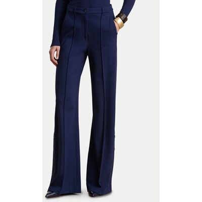 Polo Ralph Lauren LAUREN RALPH LAUREN Spodnie materiałowe 200P09084001 Granatowy Wide Leg 8 Granatowy Damskie Polo Ralph Lauren LAUREN RALPH LAUREN Spodnie materiałowe 200P09084001 Granatowy Wide Leg 8 Granatowy Damskie