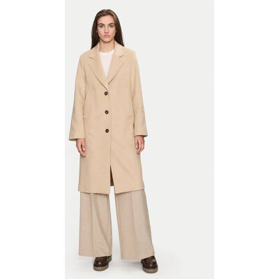 Marc O' Polo Płaszcz wełniany 408 0294 71265 Beżowy Regular Fit 40 Beżowy Damskie Marc O' Polo Płaszcz wełniany 408 0294 71265 Beżowy Regular Fit 40 Beżowy Damskie