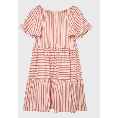 United Colors Of Benetton Sukienka letnia 4UCTCV014 Różowy Regular Fit 150 Różowy Dziewczynka United Colors Of Benetton Sukienka letnia 4UCTCV014 Różowy Regular Fit 150 Różowy Dziewczynka