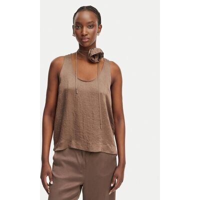 Marella Top Apogeo 2613161045 Brązowy Regular Fit 38 Brązowy Damskie Marella Top Apogeo 2613161045 Brązowy Regular Fit 38 Brązowy Damskie
