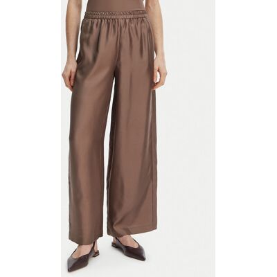 Marella Spodnie materiałowe Quiz 2613131105 Brązowy Relaxed Fit 46 Brązowy Damskie Marella Spodnie materiałowe Quiz 2613131105 Brązowy Relaxed Fit 46 Brązowy Damskie