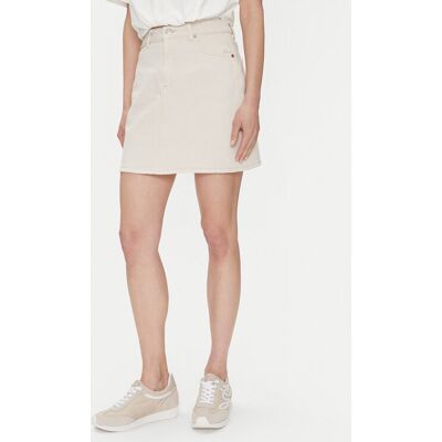 Vero Moda Spódnica jeansowa Tessa 10301536 Écru Regular Fit M Kremowy Damskie Vero Moda Spódnica jeansowa Tessa 10301536 Écru Regular Fit M Kremowy Damskie