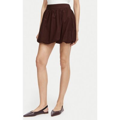 Vero Moda Spódnica mini Esther 10355460 Brązowy ciemny Regular Fit XS Brązowy ciemny Damskie Vero Moda Spódnica mini Esther 10355460 Brązowy ciemny Regular Fit XS Brązowy ciemny Damskie