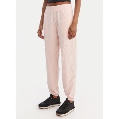 HUGO Spodnie dresowe Monogram 50556809 Różowy Regular Fit L Różowy Damskie HUGO Spodnie dresowe Monogram 50556809 Różowy Regular Fit L Różowy Damskie