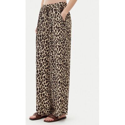 ViCOLO Spodnie materiałowe TD1432 Beżowy Relaxed Fit S Beżowy Damskie ViCOLO Spodnie materiałowe TD1432 Beżowy Relaxed Fit S Beżowy Damskie