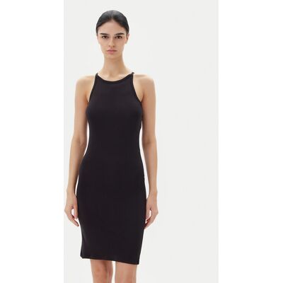 Pieces Sukienka codzienna Jane 17155478 Czarny Slim Fit XL Czarny Damskie Pieces Sukienka codzienna Jane 17155478 Czarny Slim Fit XL Czarny Damskie