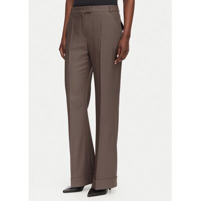Boss Spodnie materiałowe Talia5 50564488 Brązowy Regular Fit 36 Brązowy Damskie Boss Spodnie materiałowe Talia5 50564488 Brązowy Regular Fit 36 Brązowy Damskie