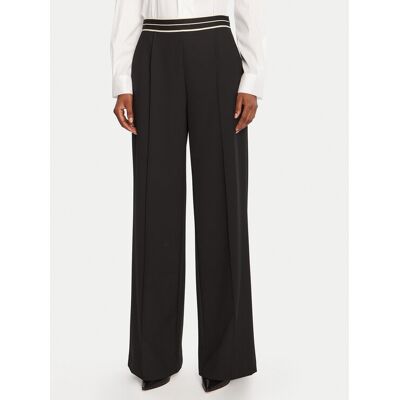 LOLA CASADEMUNT Spodnie materiałowe MF2514019 Czarny Straight Fit M Czarny Damskie LOLA CASADEMUNT Spodnie materiałowe MF2514019 Czarny Straight Fit M Czarny Damskie