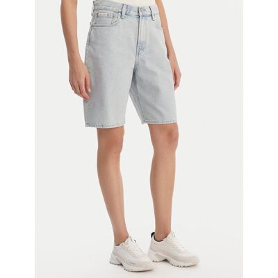 Calvin Klein Jeans Szorty jeansowe LV047F673G Czarny Loose Fit 25 Czarny Damskie Calvin Klein Jeans Szorty jeansowe LV047F673G Czarny Loose Fit 25 Czarny Damskie