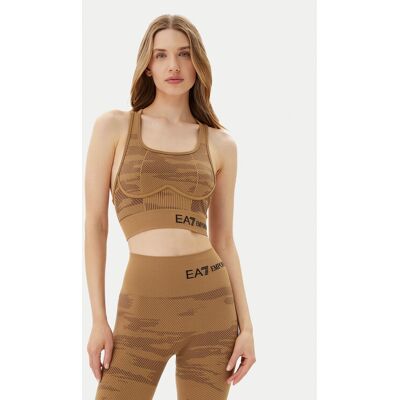 Giorgio Armani EA7 Emporio Armani Biustonosz sportowy 7W000517 AF13714 U6054 Brązowy M_L Brązowy Damskie Giorgio Armani EA7 Emporio Armani Biustonosz sportowy 7W000517 AF13714 U6054 Brązowy M_L Brązowy Damskie
