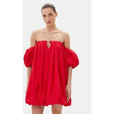 PINKO Sukienka letnia 105211 A2LD Czerwony Regular Fit M Czerwony Damskie PINKO Sukienka letnia 105211 A2LD Czerwony Regular Fit M Czerwony Damskie