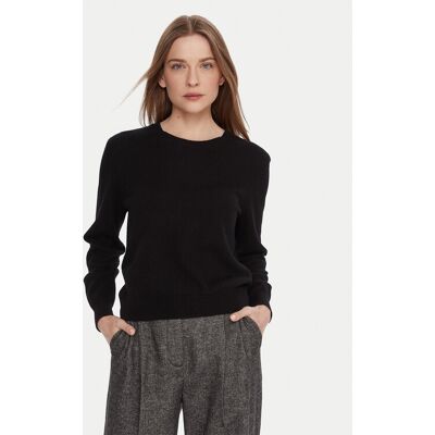 United Colors Of Benetton Sweter 1002D10BG Czarny Relaxed Fit M Czarny Damskie United Colors Of Benetton Sweter 1002D10BG Czarny Relaxed Fit M Czarny Damskie