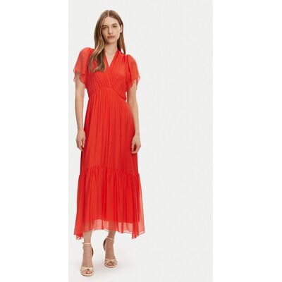 Haveone Sukienka letnia AFF-N006 Pomarańczowy Loose Fit M Pomarańczowy Damskie Haveone Sukienka letnia AFF-N006 Pomarańczowy Loose Fit M Pomarańczowy Damskie