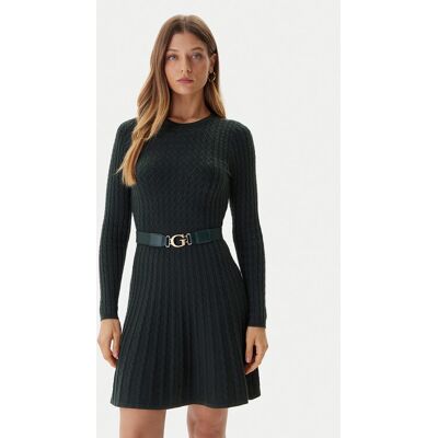 Guess Sukienka dzianinowa W5BK68 Z2YJ2 Zielony Slim Fit XXL Zielony Damskie Guess Sukienka dzianinowa W5BK68 Z2YJ2 Zielony Slim Fit XXL Zielony Damskie
