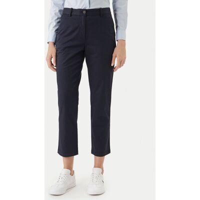 Gant Chinosy 4150380 Granatowy Slim Fit 36 Granatowy Damskie Gant Chinosy 4150380 Granatowy Slim Fit 36 Granatowy Damskie