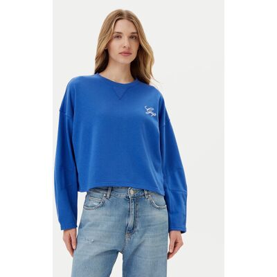 Gap Bluza 767368-02b Niebieski Oversize XXS Niebieski Damskie Gap Bluza 767368-02b Niebieski Oversize XXS Niebieski Damskie