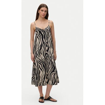 Vero Moda Sukienka letnia Emilo 10340519 Beżowy Loose Fit XS Beżowy Damskie Vero Moda Sukienka letnia Emilo 10340519 Beżowy Loose Fit XS Beżowy Damskie