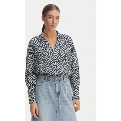 Vero Moda Koszula Josie 10315150 Granatowy Oversize XS Granatowy Damskie Vero Moda Koszula Josie 10315150 Granatowy Oversize XS Granatowy Damskie