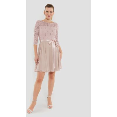 Swing Sukienka koktajlowa 77761210 Różowy Regular Fit 40 Różowy Damskie Swing Sukienka koktajlowa 77761210 Różowy Regular Fit 40 Różowy Damskie