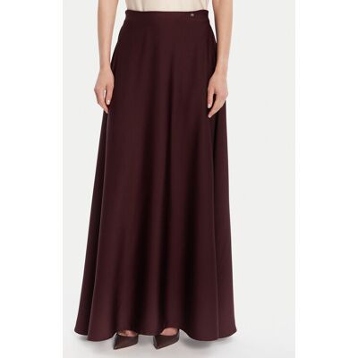 Rinascimento Spódnica trapezowa CFC0125080003 Bordowy Regular Fit XS Bordowy Damskie Rinascimento Spódnica trapezowa CFC0125080003 Bordowy Regular Fit XS Bordowy Damskie