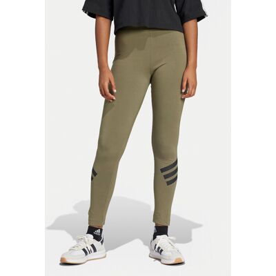 Adidas Legginsy Future Icons 3-Stripes JE0221 Zielony Slim Fit XS Zielony Damskie Adidas Legginsy Future Icons 3-Stripes JE0221 Zielony Slim Fit XS Zielony Damskie