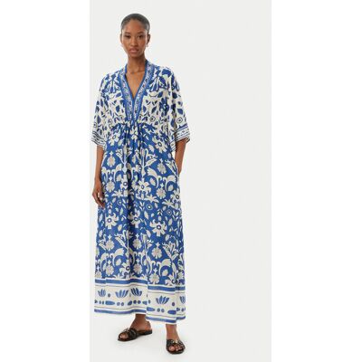 LOLA CASADEMUNT Sukienka codzienna LS2616032 Niebieski Regular Fit XS Niebieski Damskie LOLA CASADEMUNT Sukienka codzienna LS2616032 Niebieski Regular Fit XS Niebieski Damskie
