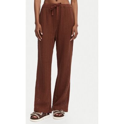 Roxy Spodnie materiałowe Mood Moving ERJX603493 Brązowy ciemny Regular Fit XS Brązowy ciemny Damskie Roxy Spodnie materiałowe Mood Moving ERJX603493 Brązowy ciemny Regular Fit XS Brązowy ciemny Damskie